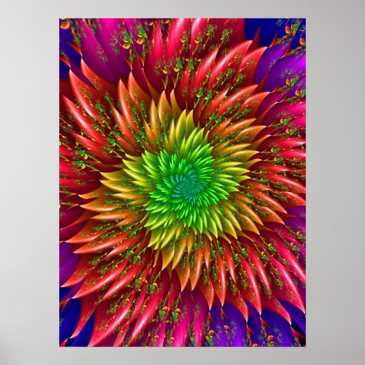 花火のアートワーク ポスター (正面)