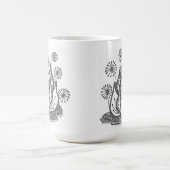 花火のスイレン コーヒーマグカップ (中央)