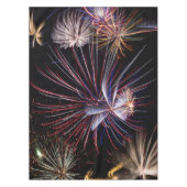 花火のフィナーレのテーブルクロス テーブルクロス (正面)