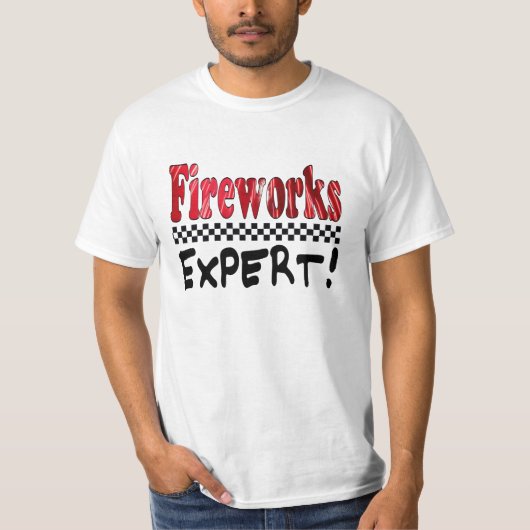 花火のプロTシャツ Tシャツ (正面)