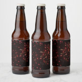 花火のボトルラベル ビールラベル (ボトル)