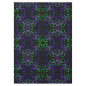 花火の万華鏡のように千変万化するパターン テーブルクロス (正面)