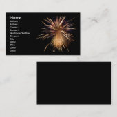 花火の名刺 名刺 (正面/裏面)