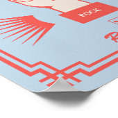 花火の安全性 ポスター (角)