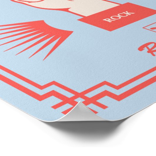 花火の安全性 ポスター (角)