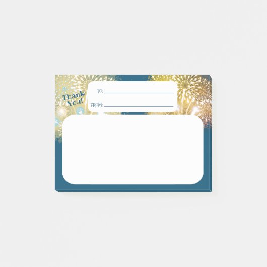 花火の従業員の認識のポスト・イットありがとう ポストイット (正面)