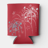 花火の愛国的な食用クーラーボックス 缶クーラー (正面)