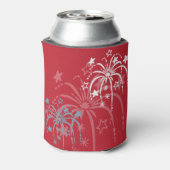 花火の愛国的な食用クーラーボックス 缶クーラー (缶裏面)