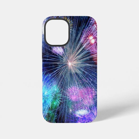 花火の打ち上げ iPhoneケース (裏面)