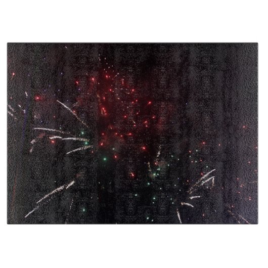 花火の打上げ板 カッティングボード (正面)