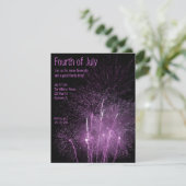 花火の招待状 招待状 (スタンド正面)