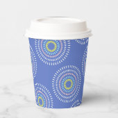 花火の日本の青 紙コップ (左)
