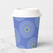 花火の日本の青 紙コップ (裏面)