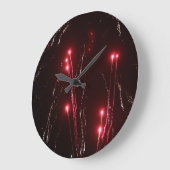 花火の時計 ラージ壁時計 (傾斜)