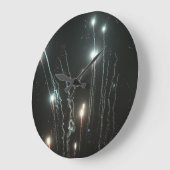 花火の時計 ラージ壁時計 (傾斜)