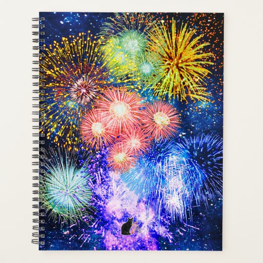 花火の爆発 プランナー手帳 (正面)