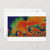 花火の爆発 ポストカード (正面/裏面)