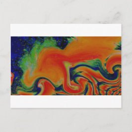 花火の爆発 ポストカード