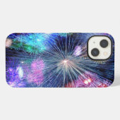 花火の爆発 iPhoneケース (裏面横)