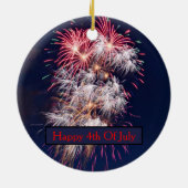 花火の独立記念日 セラミックオーナメント (裏面)