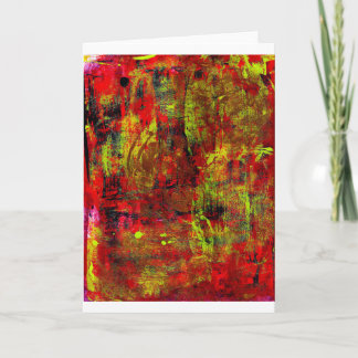 花火の落書き カード