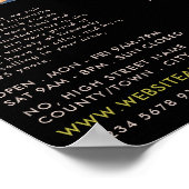 花火の表示、花火の広告販売 ポスター (角)