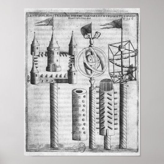 花火の設定方法 ポスター (正面)