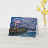 花火の遊歩道 カード (黄色い花)