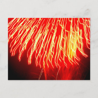 花火の郵便はがき ポストカード