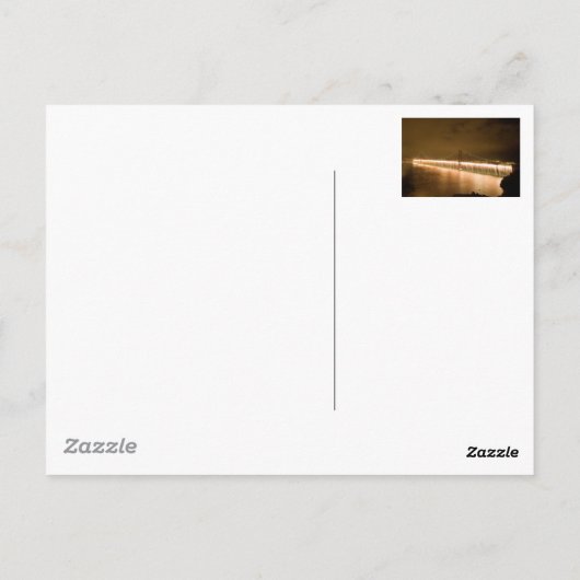 花火の雨 ポストカード (裏面)