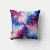 花火の青 クッション (正面)