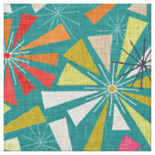 花火の青 ファブリック (クローズアップ)