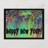 花火の~の明けましておめでとう! シーズンポストカード (正面)