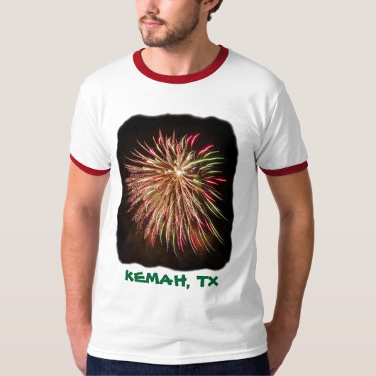 花火のTシャツ- Kemah Tシャツ (正面)