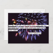 花火はがき ポストカード (正面/裏面)