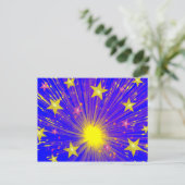 花火はがき ポストカード (スタンド正面)