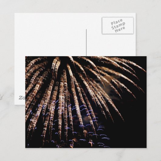 花火はがき ポストカード (正面/裏面)