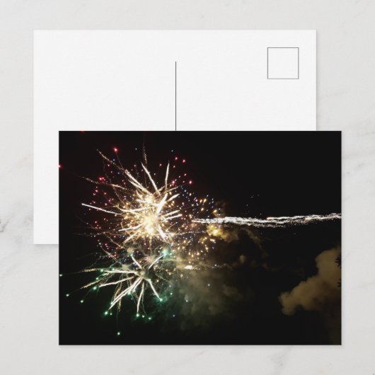 花火はがき ポストカード (正面/裏面)