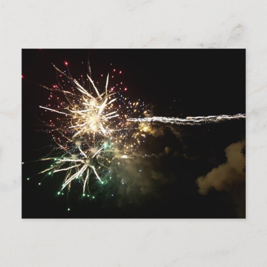 花火はがき ポストカード (正面)