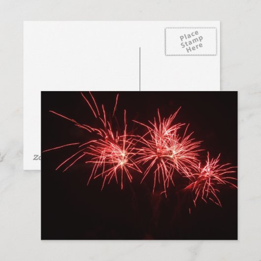 花火はがき ポストカード (正面/裏面)