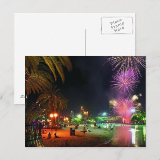 花火はがき ポストカード (正面/裏面)