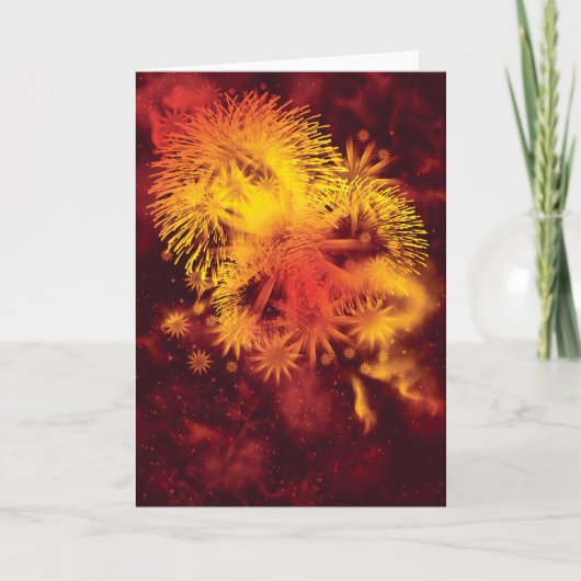 花火は休日を専攻します シーズンカード (正面)