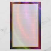 花火はII並べられた文房具に罰金を科します 便箋 (正面)