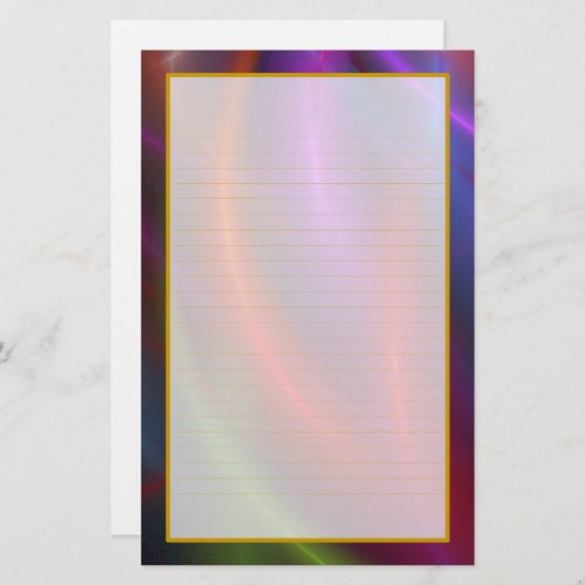 花火はII並べられた文房具に罰金を科します 便箋 (正面/裏面)