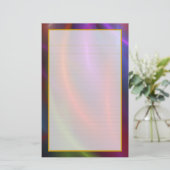 花火はII並べられた文房具に罰金を科します 便箋 (スタンド正面)