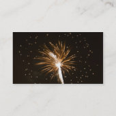花火はSavannah川に表示します 名刺 (裏面)