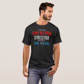 花火もし監督走君走 Tシャツ (正面フル)