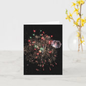 花火エアバースト2 カード (黄色い花)