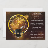 花火エレガントが大晦日のパーティー 招待状 (正面)