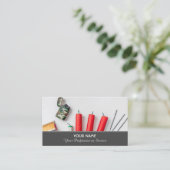 花火エレガントサービスの名刺 名刺 (スタンド正面)